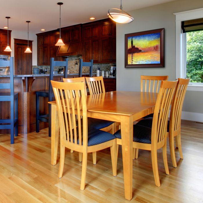 San Giorgio Maggiore by Twilight Pre-Framed - Oxblood Scoop 20