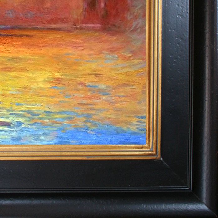 San Giorgio Maggiore by Twilight Pre-Framed - Vintage Creed Frame 20"X24"