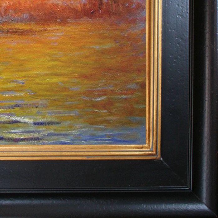 San Giorgio Maggiore by Twilight Pre-Framed - Vintage Creed Frame 20"X24"