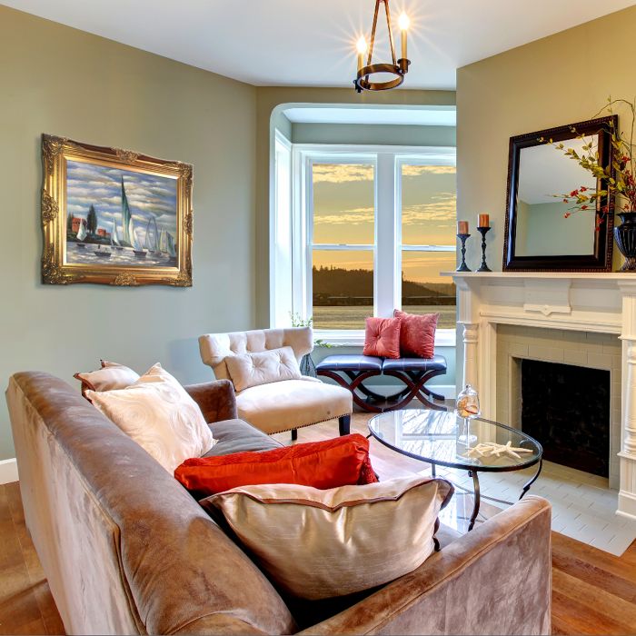 Regates at Argenteuil Pre-Framed - Victorian Gold Frame 20"X24"