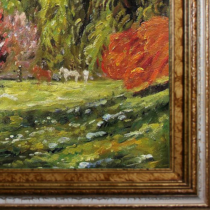 Il Parco Monceau Pre-framed - Tuscan Crackle Frame 20"X24"