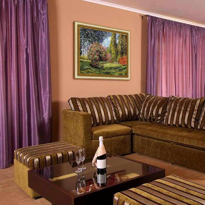 Il Parco Monceau Pre-framed - Tuscan Crackle Frame 20"X24"