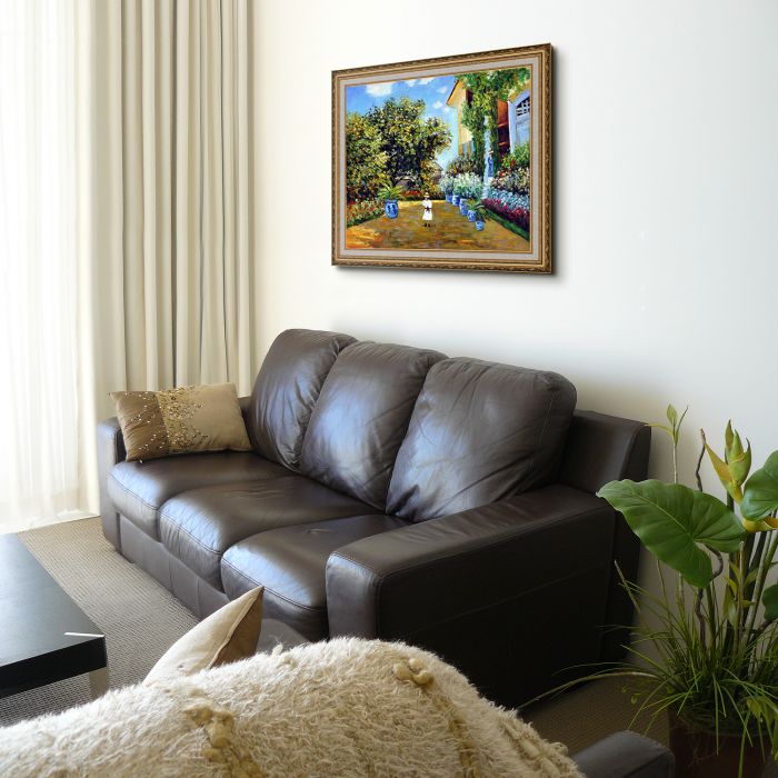 La Casa Della Artista Pre-Framed - Filigree Frame 20