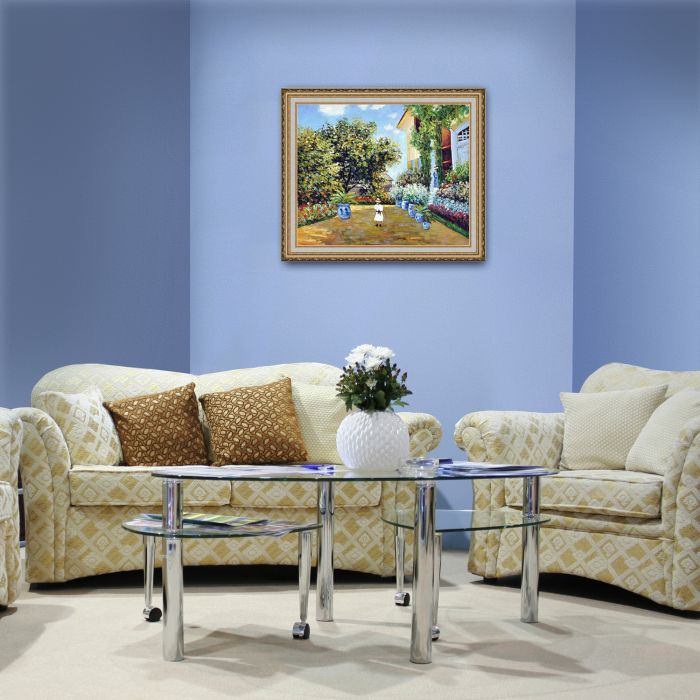 La Casa Della Artista Pre-Framed - Filigree Frame 20