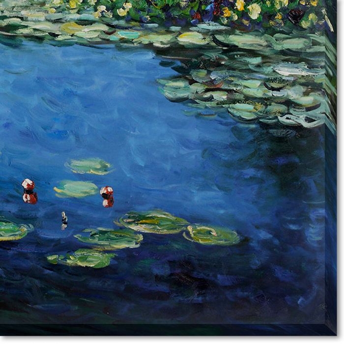 Water Lilies Gallery Wrap - Gallery Wrap 36"X48"