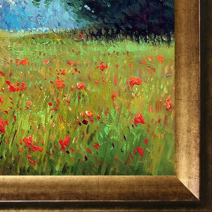 Oat Fields Pre-Framed - Athenian Gold Frame 20"X24"