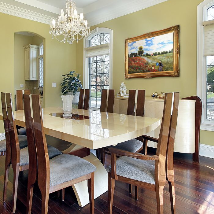 Poppy Field in Argenteuil Pre-Framed - Victorian Gold Frame 24"X36"