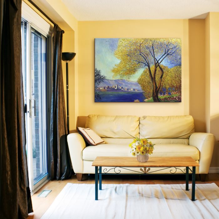 Antibes, View of Salis Gallery Wrap - Gallery Wrap 30"X40"