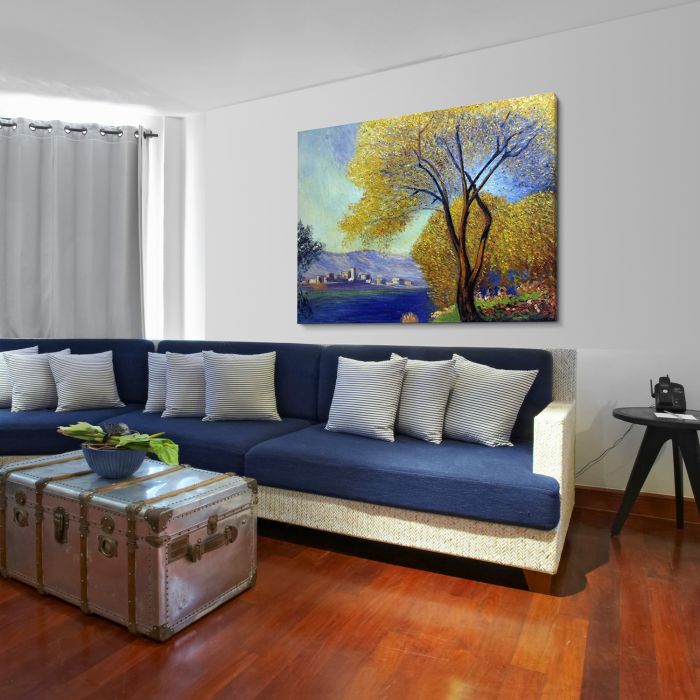 Antibes, View of Salis Gallery Wrap - Gallery Wrap 30"X40"