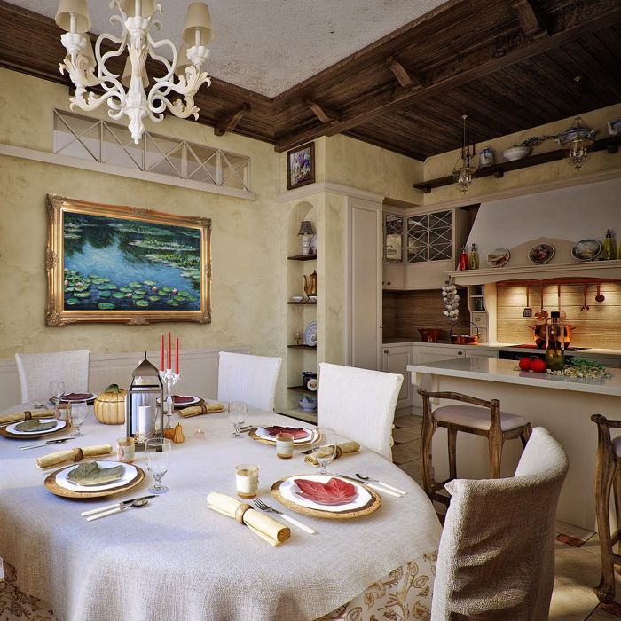 Water Lilies Pre-Framed - Victorian Gold Frame 24"X36"