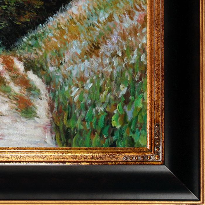 Chemin De La Cavee Pourville Pre-Framed - Opulent Frame 20"X24"