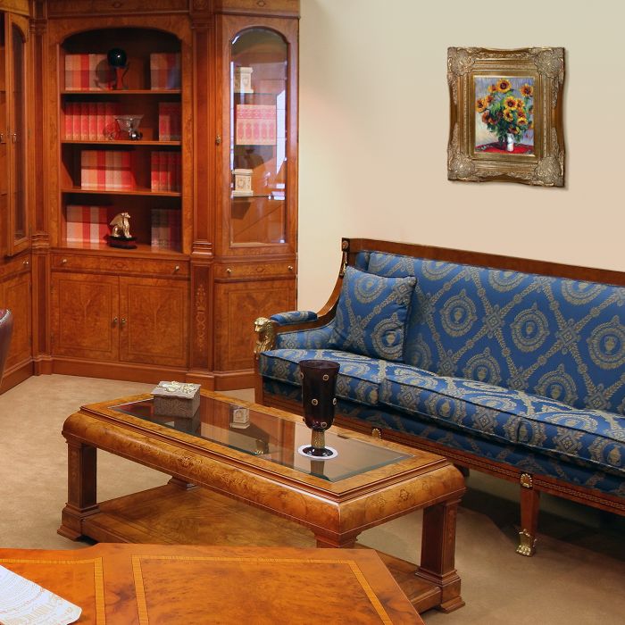 Sunflowers Pre-Framed - Victorian Gold Frame 8"X10"