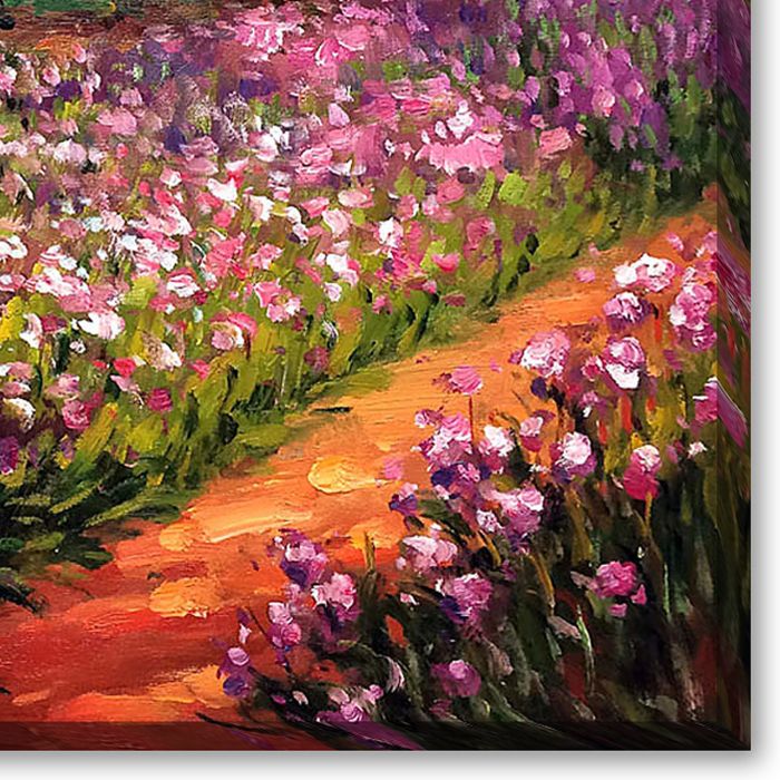 Artist's Garden at Giverny Gallery Wrap - Gallery Wrap 20"X24"