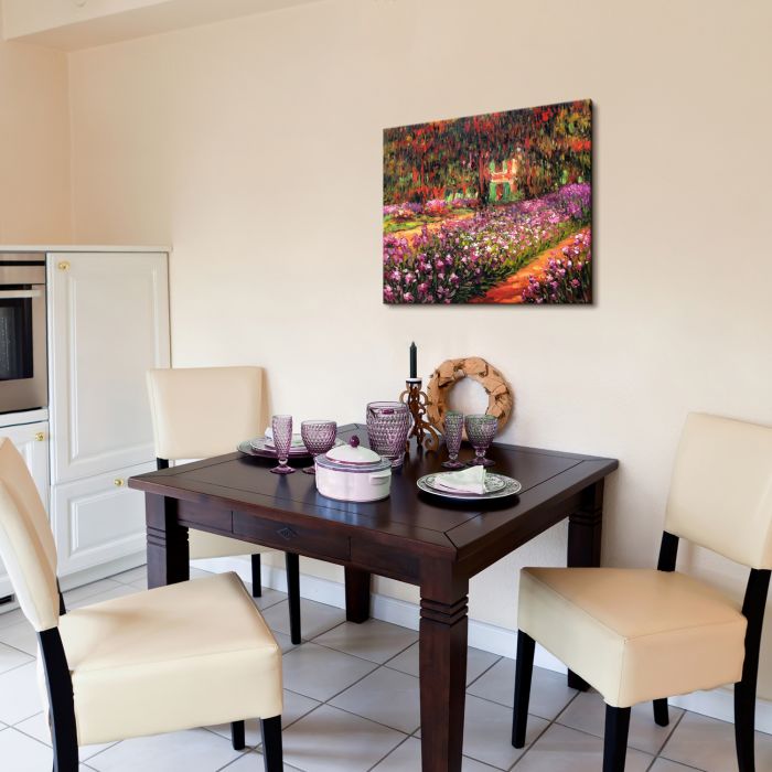 Artist's Garden at Giverny Gallery Wrap - Gallery Wrap 20"X24"