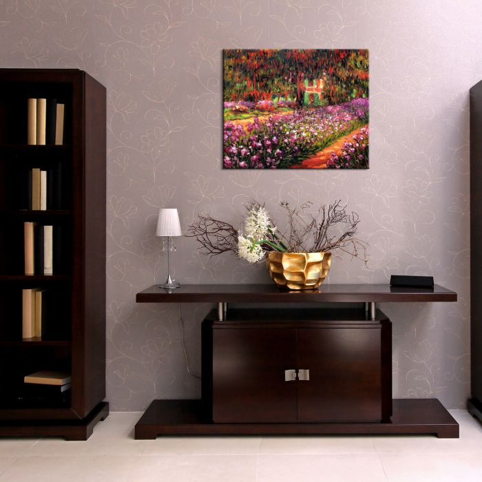 Artist's Garden at Giverny Gallery Wrap - Gallery Wrap 20"X24"