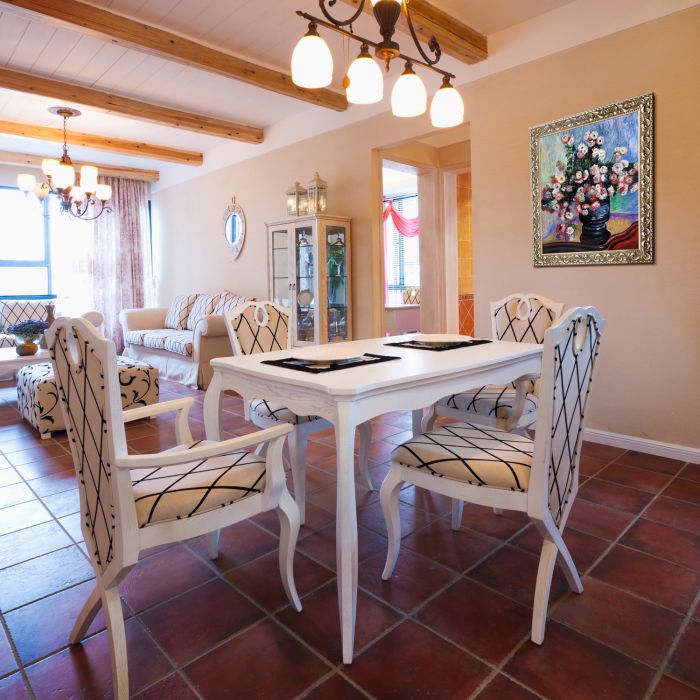 Chrysanthemums Pre-Framed - Rococo Silver 20"X24"