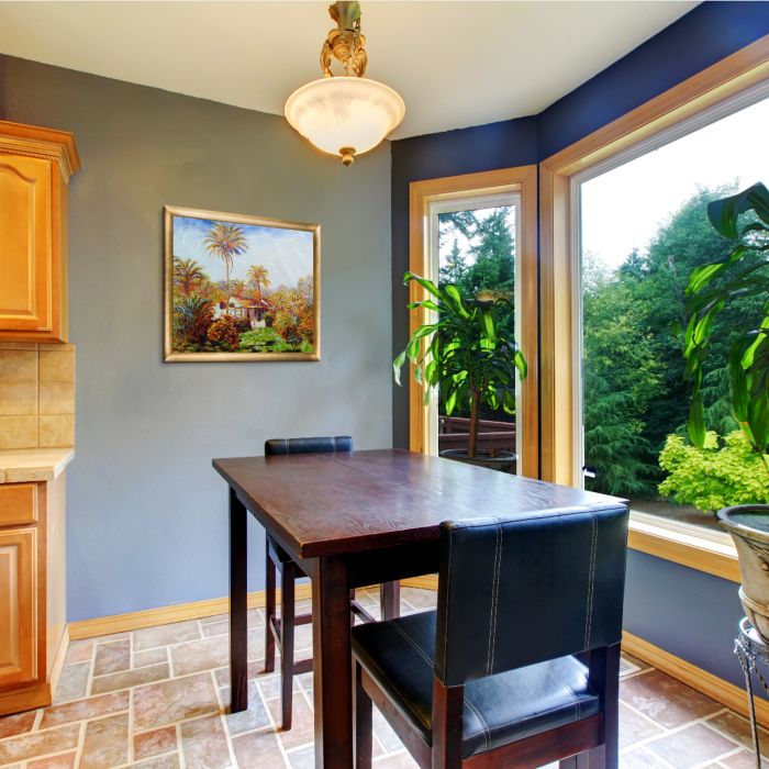 Small Country Farm in Bordighera Pre-Framed - Gold Luminoso Frame 20"X24"