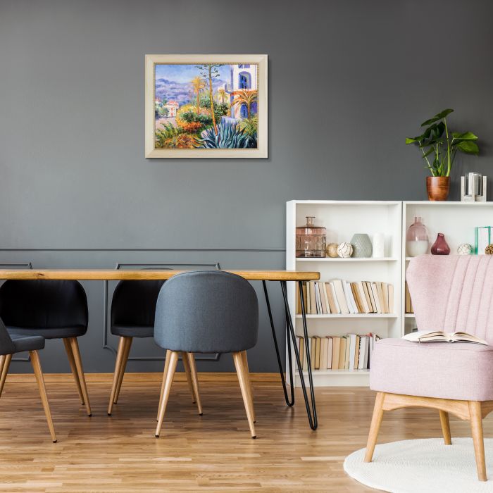 Villas at Bordighera Pre-Framed - Constantine Frame 20" X 24"