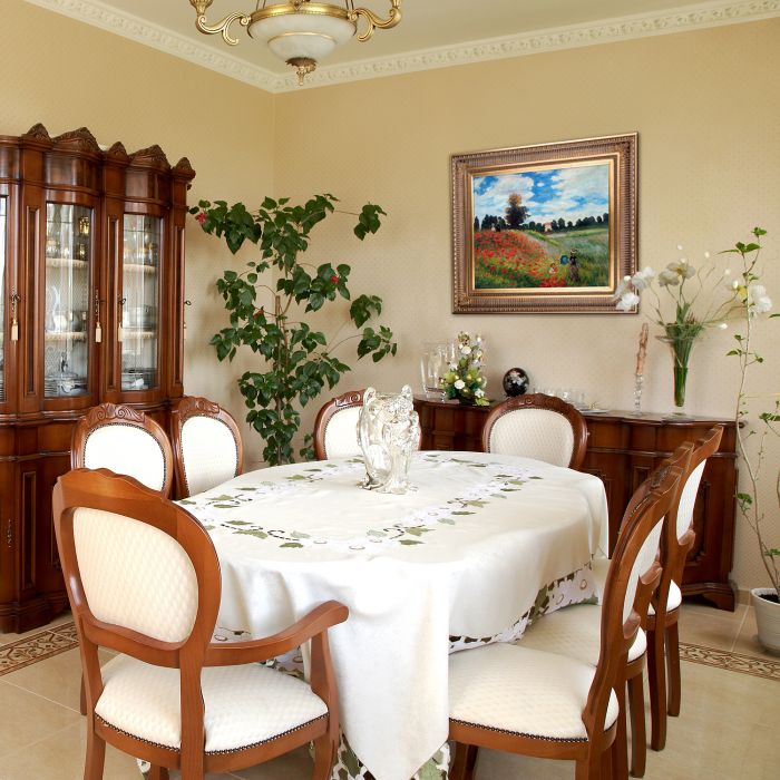 Poppy Field in Argenteuil Pre-Framed - Regal Gold Frame 20"X24"