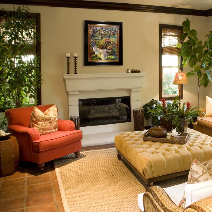 Alice Hoschede Au Jardin Pre-Framed - Opulent Frame 20"X24"