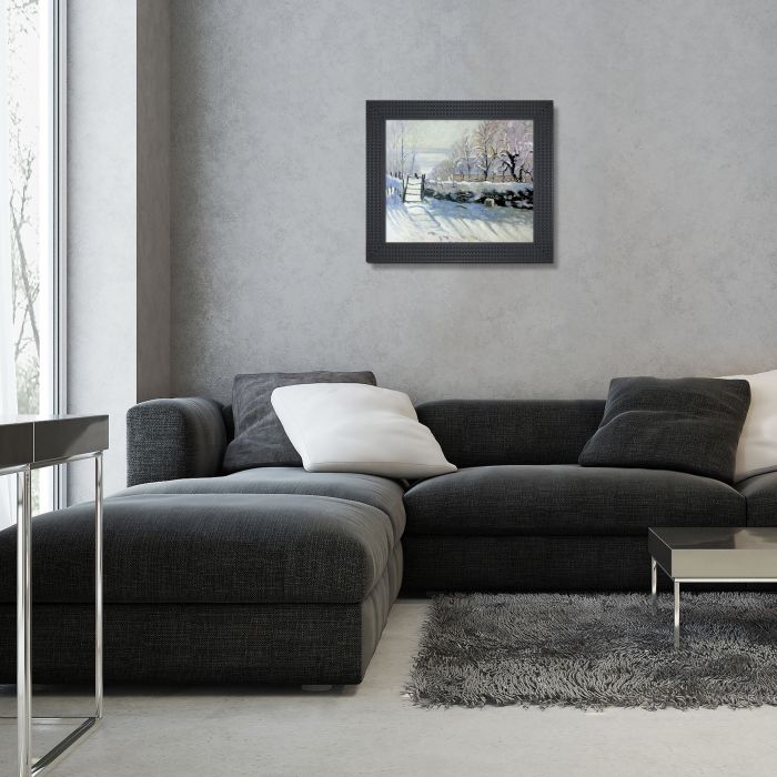 The Magpie Pre-Framed - Java Bean Frame 20" X 24"