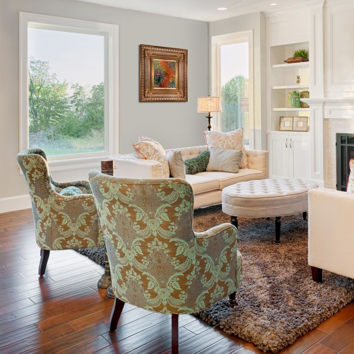 Irises Pre-Framed - Regal Gold Frame 8"X10"