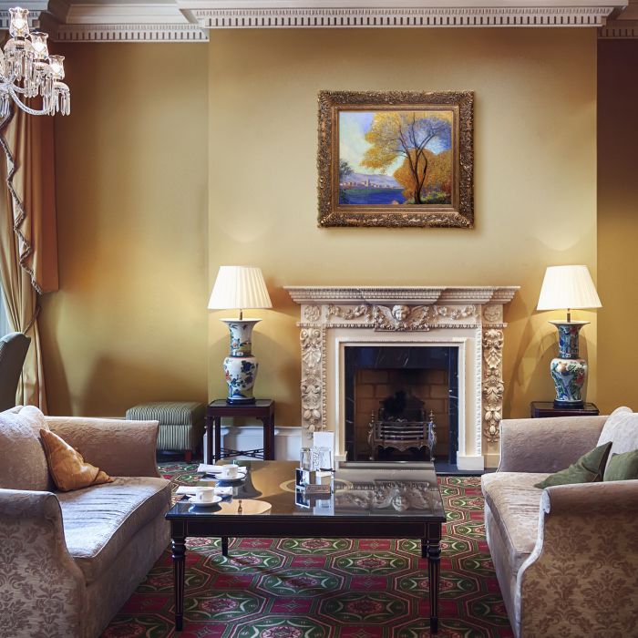 Antibes, View of Salis Pre-Framed - Burgeon Gold Frame 20"X24"