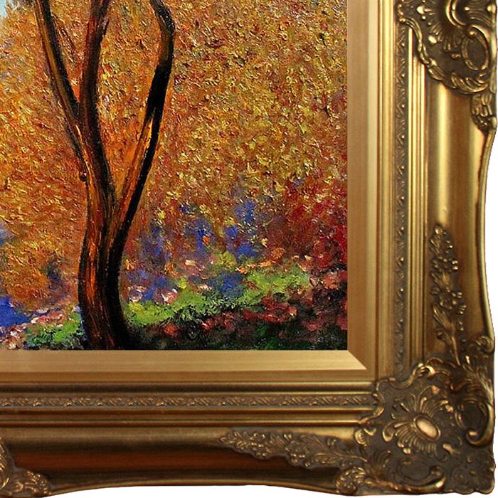 Antibes, View of Salis Pre-Framed - Victorian Gold Frame 20"X24"