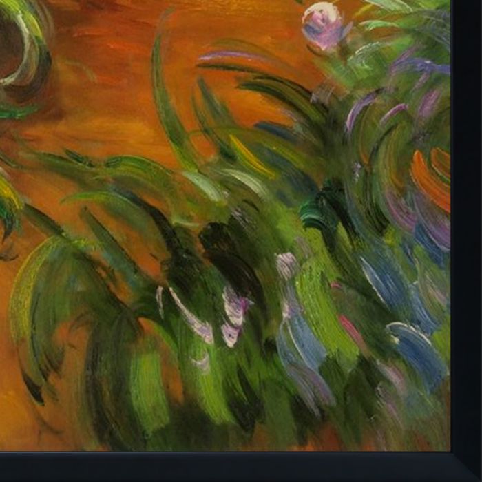 Irises Pre-framed - Studio Black Wood Frame 20"X24"