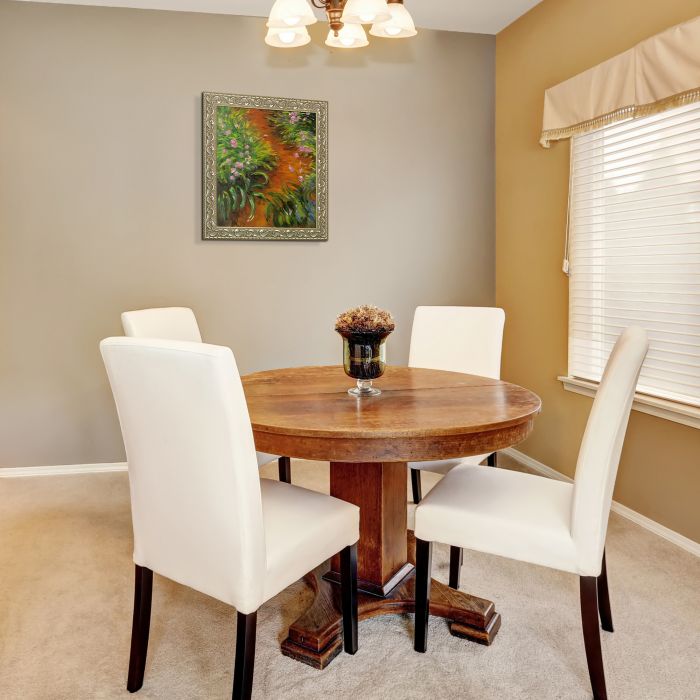 Irises Preframed - Rococo Silver 20"X24"