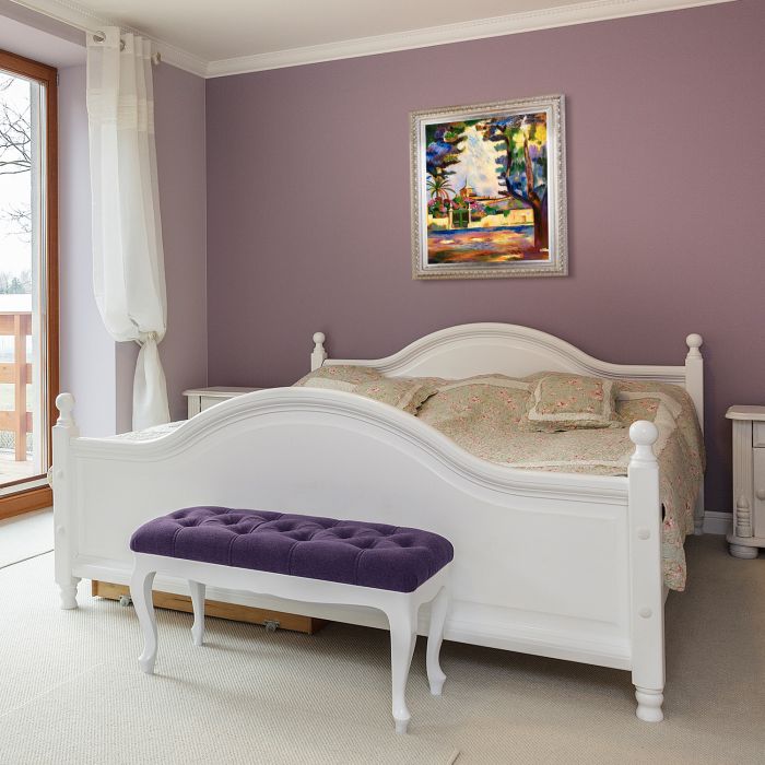 Place des Lices Pre-Framed - Elegant Champagne Frame 20"X24"