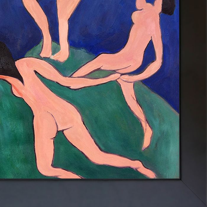 La Danse Pre-Framed - New Age Black Frame 30"X40"