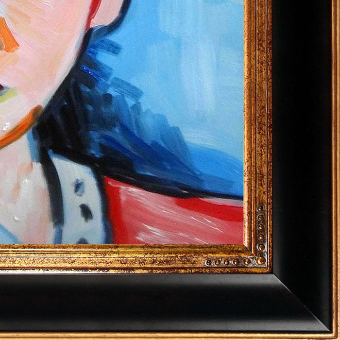 The Green Stripe Pre-Framed - Opulent Frame 20"X24"