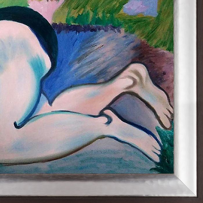 Blue Nude (Memory of Biskra), 1907 Pre-Framed - Magnesium Silver Frame 24" X 36"