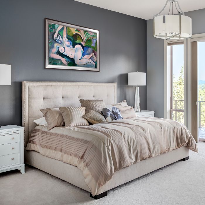 Blue Nude (Memory of Biskra), 1907 Pre-Framed - Magnesium Silver Frame 24" X 36"