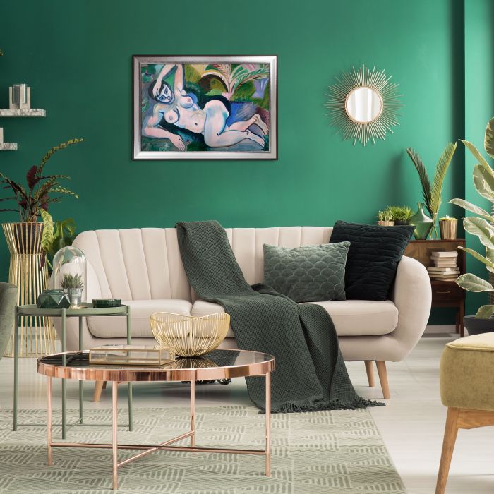 Blue Nude (Memory of Biskra), 1907 Pre-Framed - Magnesium Silver Frame 24" X 36"