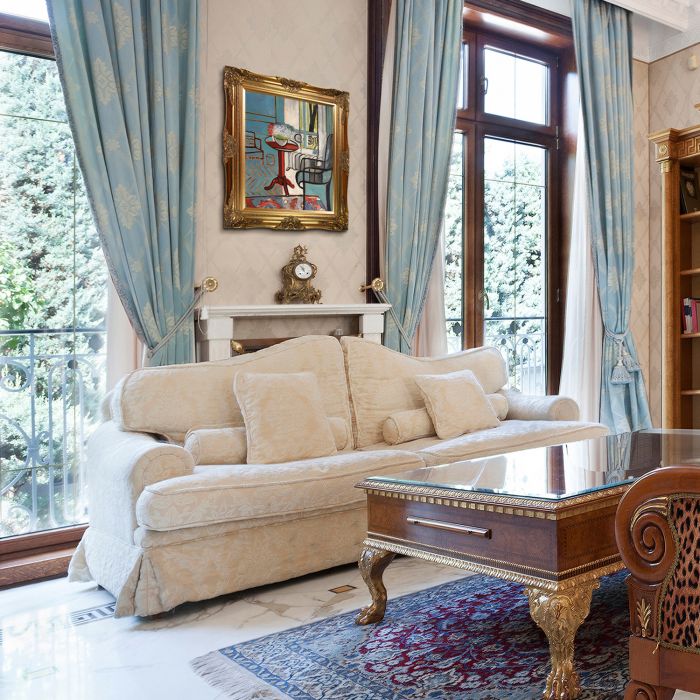 The Window, 1916 Pre-Framed - Victorian Gold Frame 20"X24"