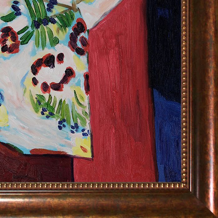 Still Life with Oranges Pre-Framed - Verona Cafe Frame 20"X24"