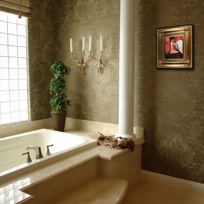 Paris Nude Pre-Framed - Regency Gold Frames 8"X10"