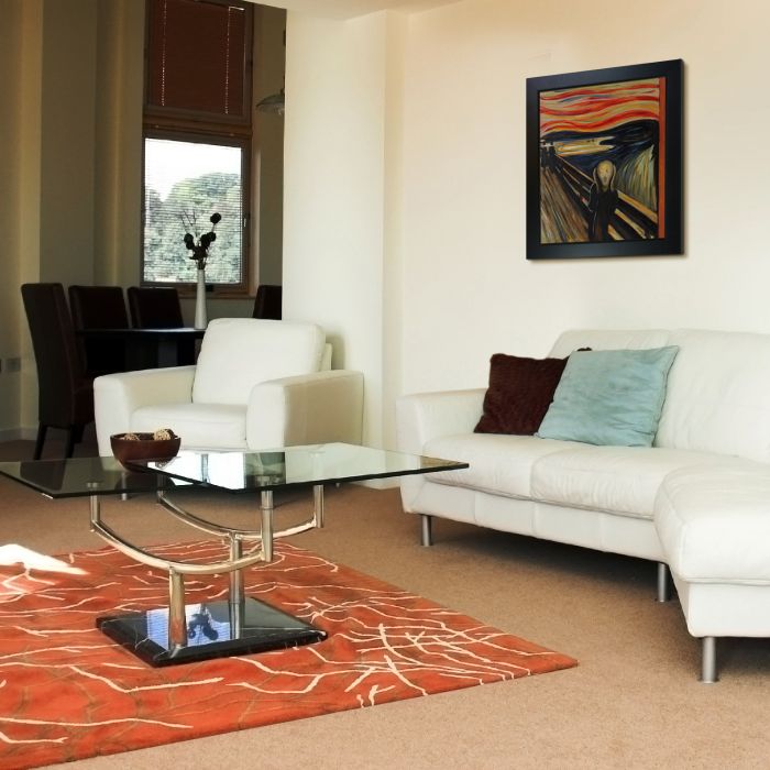 The Scream Pre-Framed - New Age Black Frame 20"X24"