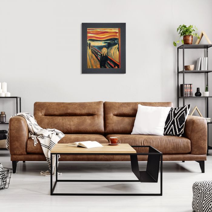 The Scream Pre-Framed - Java Bean Frame 20" X 24"