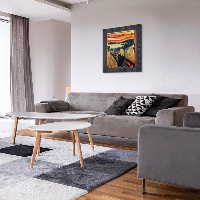 The Scream Pre-Framed - Java Bean Frame 20" X 24"