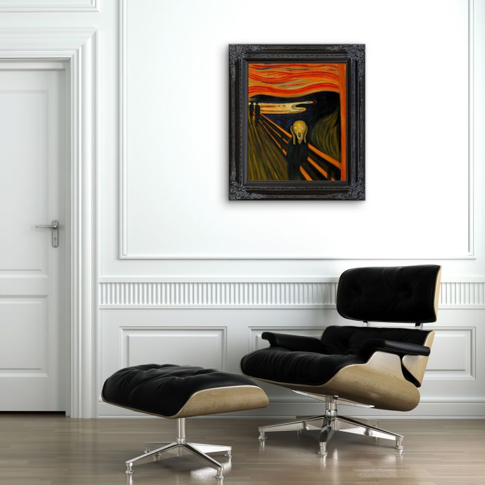 The Scream Pre-Framed - Spaniard Black King Frame 20