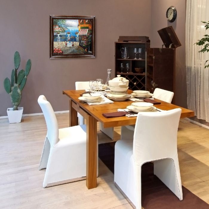 Cafe Italy Pre-Framed - Heritage Cherry Frame 20