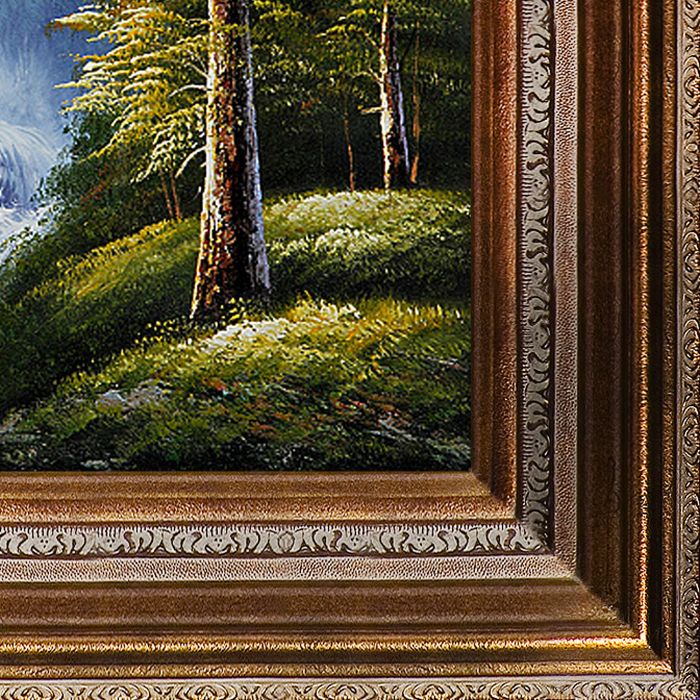 Bluebird Trail Pre-Framed - Mediterranean Bronze Frame 20"X24"