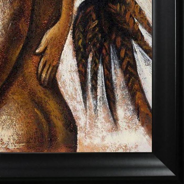 Strength and Care Pre-framed - Black Matte Frame 20"X24"