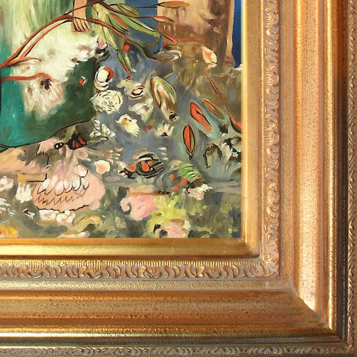 Mystical Conversation, 1896 Pre-framed - Mediterranean Gold Frame 20"X24"