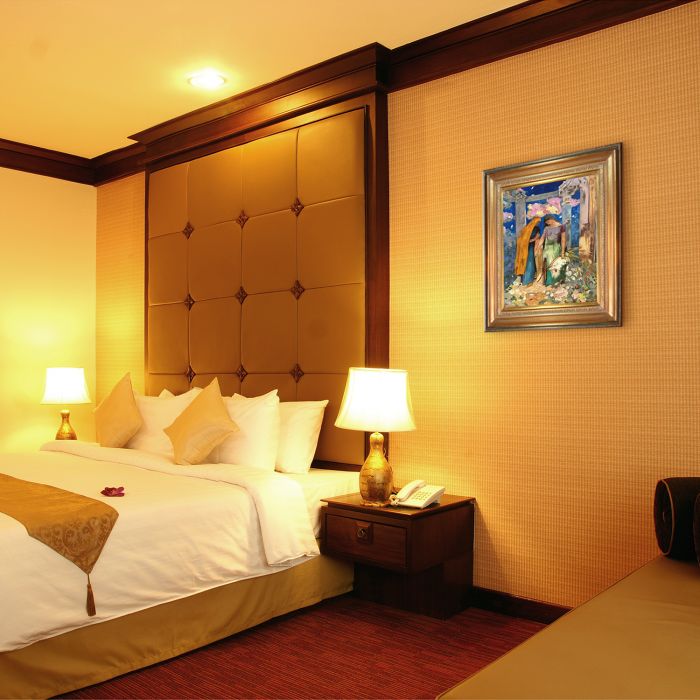 Mystical Conversation, 1896 Pre-framed - Mediterranean Gold Frame 20"X24"