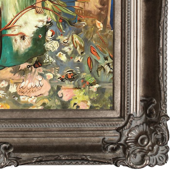 Mystical Conversation, 1896 Pre-framed - Renaissance Champagne Frame 20"X24"