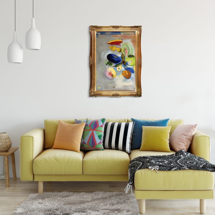 Flowers, 1914-1916 Pre-Framed - Victorian Gold Frame 24"X36"